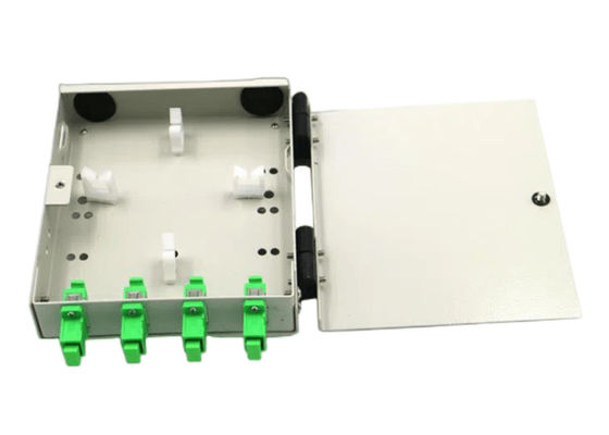 Kern FTTH des FTB-Reihen-Wand-Berg-Faser-Optikanschlusskasten-4 mit APC-Adaptern