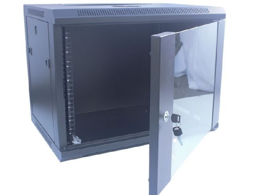 Gestell-Kabinett 19&quot; des Server-9U Wand-Berg-entfernbares schwarzes Daten-Kabinett/Netz-Gestell