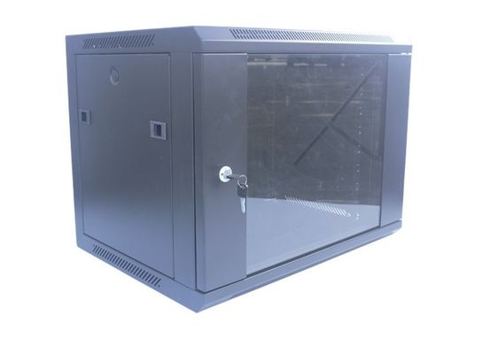 Gestell-Kabinett 19&quot; des Server-9U Wand-Berg-entfernbares schwarzes Daten-Kabinett/Netz-Gestell