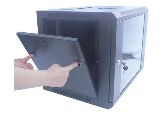 Gestell-Kabinett 19&quot; des Server-9U Wand-Berg-entfernbares schwarzes Daten-Kabinett/Netz-Gestell