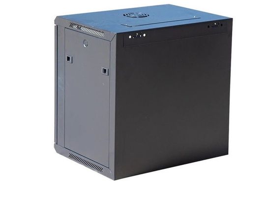 Glasder tür-12U Gestell Wand-Berg-Netzwerk-Server-Kabinett-der Einschließungs-19 des Zoll-600x450