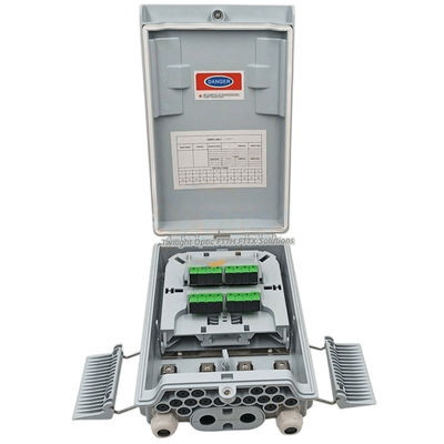 Inspektions-/Millimeter-Faser-Optikteiler-Kasten hellgrauer Teiler PLC-1x8