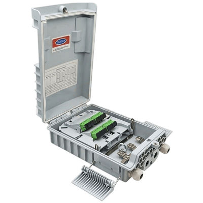Inspektions-/Millimeter-Faser-Optikteiler-Kasten hellgrauer Teiler PLC-1x8