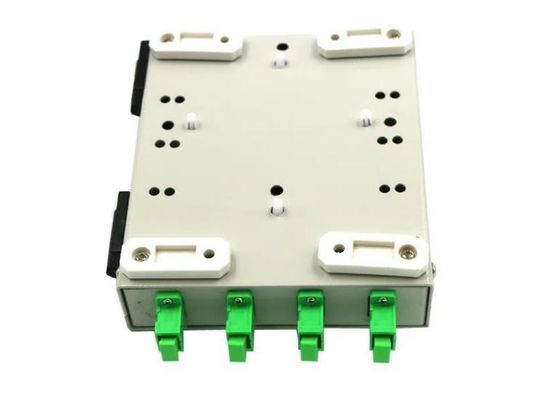 Kern FTTH des FTB-Reihen-Wand-Berg-Faser-Optikanschlusskasten-4 mit APC-Adaptern