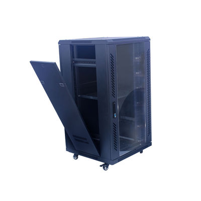 600mm tiefe Daten breiten stehendes Server-Kabinett des Netz-Kabinett-SPCC 18U aus