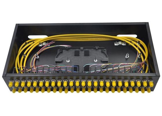 Örtlich festgelegter der Faser-Optikgestell-Berg-Einschließungs-12 Adapter St. Upc Kern-der Schalttafel-1U