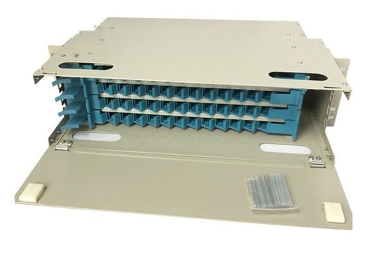 Portfaser-Optikschalttafel LC ODF-Optikverteilungs-Einheit Singemode 48