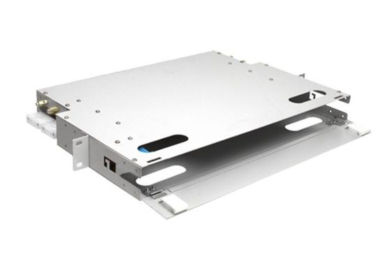 12 Gestell-Berg-Kasten 19&quot; des Kern-ODF der Schalttafel-FC 1U Faser-Optik