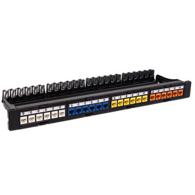 Netz-Schalttafel UTP-freier Raum CAT5 CAT6 entlud Portschalttafel RJ45 24