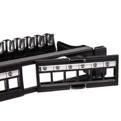 Netz-Schalttafel UTP-freier Raum CAT5 CAT6 entlud Portschalttafel RJ45 24