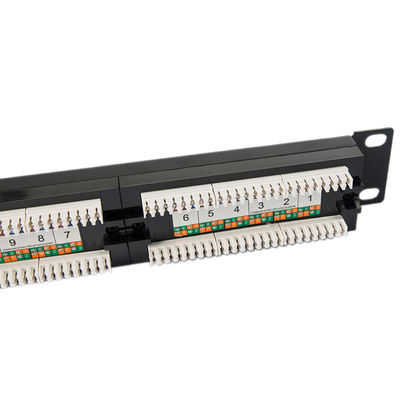 Schalttafel der leeren Trapezfehlerschalttafel-1U Unshielded 24 Port-CAT5E