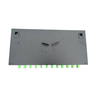 12 Anschlusskasten Sc-Zopf-Adapter der Hafen-Faser-Schalttafel-ODF 1U aus optischen Fasern
