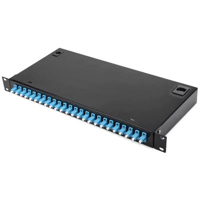 Rackmount Beendigungs-Kasten 24 des Schalttafel-Metallftth Wallmount LC-Duplexkoppler