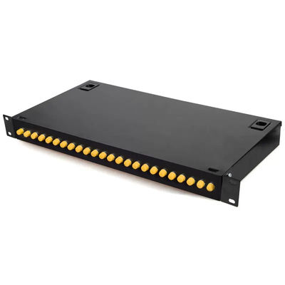 Berg-Art Hafen des Gestell-1U der ODF-Faser-Optikschalttafel-24 mit FC-/UPCadapter