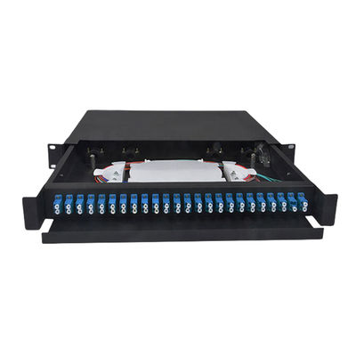LC-Duplex-Glasfaser-Patchpanel-Steckertyp-Abschlussbox