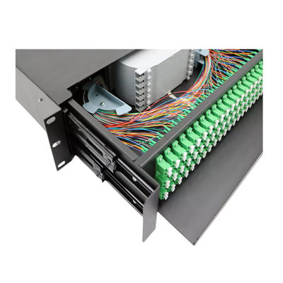Vorkonfektioniertes LC-Duplex-Glasfasergehäuse in schwarzer Farbe
