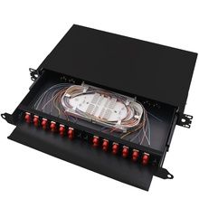 48-adriges Metall-Glasfaser-Patchpanel LC Duplex