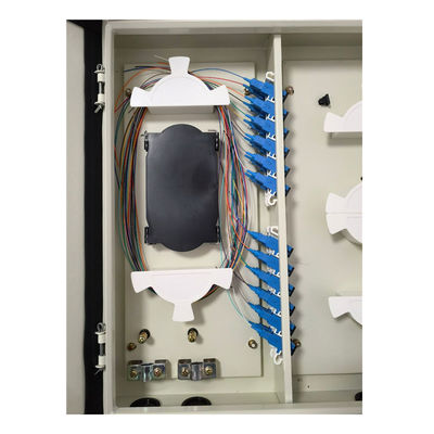 OEM Logo 144 Fasern Wandmontage-Glasfaser-Patchpanel 12-144 Core SC Simplex Outdoor