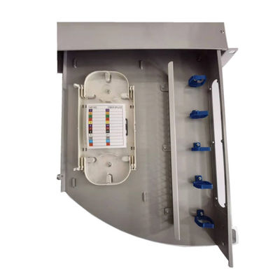 24 Port-Metall-Faser-Optik-Patch-Panel 1U LC Duplex-Anschlusstyp
