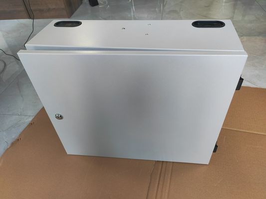 angepasst 72Port 144Core SC/LC/FC/ST 1-Tür Wandmontage Faser Gehäuse Metall ODF