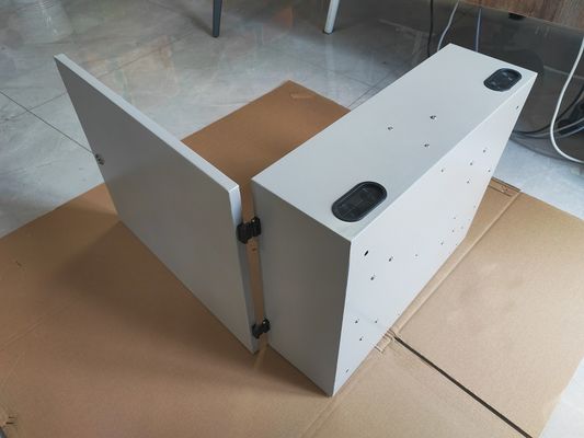 angepasst 72Port 144Core SC/LC/FC/ST 1-Tür Wandmontage Faser Gehäuse Metall ODF