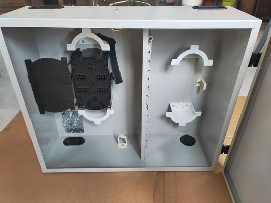 LC/DX Ein-Tür-Wandmontage Glasfasergehäuse APC/UPC Grau ODF 72Port 144Core