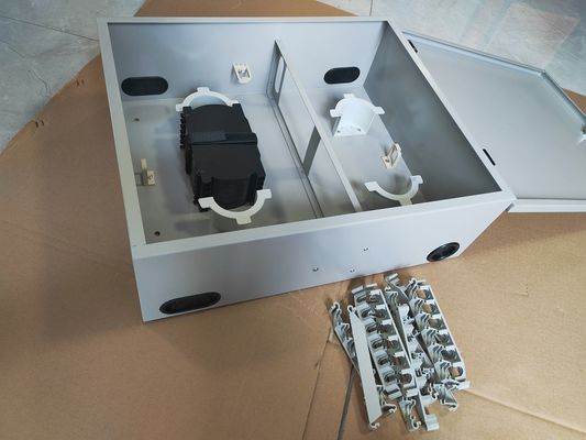 LC/DX Ein-Tür-Wandmontage Glasfasergehäuse APC/UPC Grau ODF 72Port 144Core