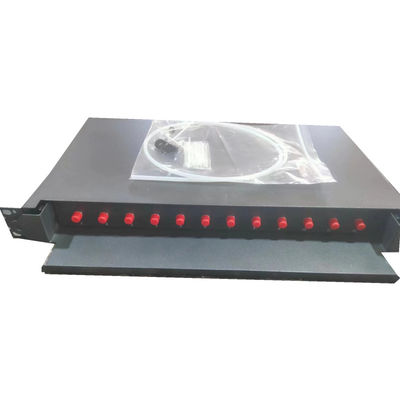 12 FC UPC Schiebeplatten aus Glasfaser für effiziente Netzwerkinstallationen