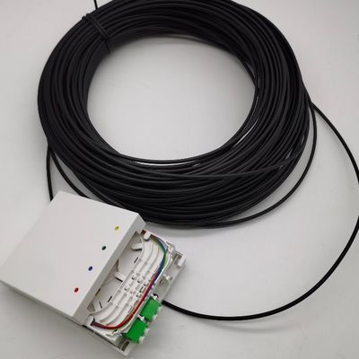 LC/APC Vorverbundene Faser Endboxen 4 Fasern 10-100M Wand Steckdose 4fo