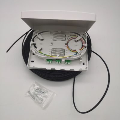 6Cores LC/APC vorverbundene optische Verteilerbox