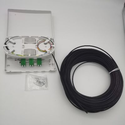 6Cores LC/APC vorverbundene optische Verteilerbox