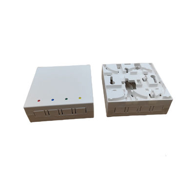 Wandmontierte Faser-Endboxen mit 4 Ports LSZH-Kabel-Jacket