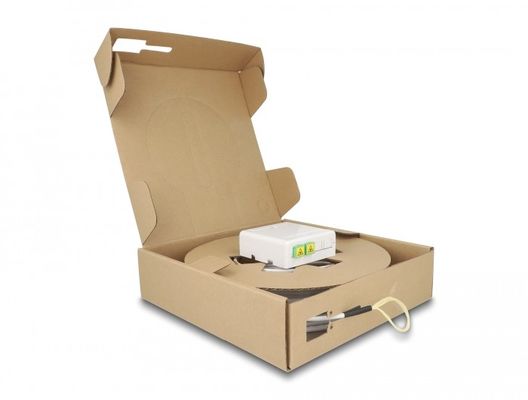 Wandmontierte Faser-Endboxen mit 4 Ports LSZH-Kabel-Jacket