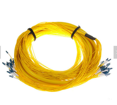 SM 9/125 G652D (OS2) LSZH 12 Fasern LC/UPC-LC/UPC Glasfaserausfallkabel 1M