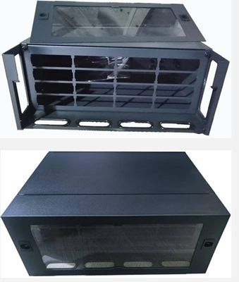 4U 19" Rackmount Glasfaser-Patchpanel ODF FOBOT 4U 384 Fasern MPO LC SM OM3 OM4 Adapter-Panel Chassis