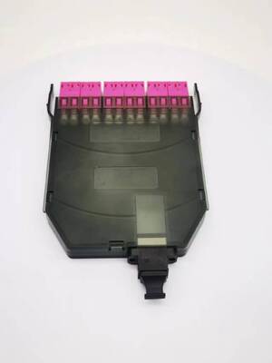 12 Kerne MPO-LC MTP-LC SM OM3 OM4 OM5 Breakout-Kassetten Module Kunststoff