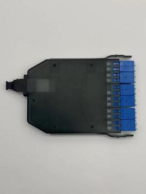 12 Kerne MPO-LC MTP-LC SM OM3 OM4 OM5 Breakout-Kassetten Module Kunststoff
